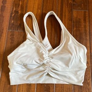 Alo sports bra, size L, off white